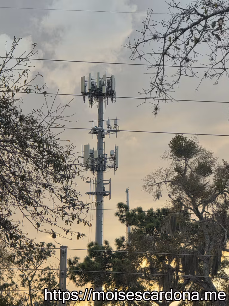 3 - Verizon eNB 145629 Tower being modified 13 - Verizon eNB 145629 Tower being modified 1