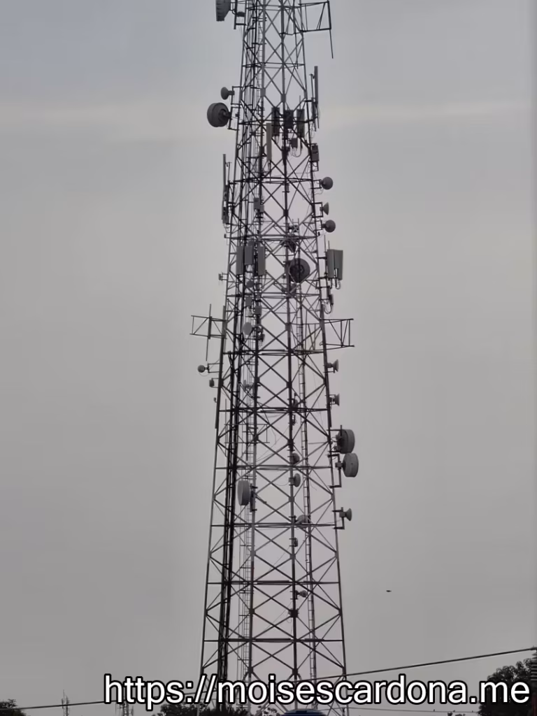 Cell Towers and Antennas, Movistar, Maracaibo, Venezuela - 2026-05 - 02