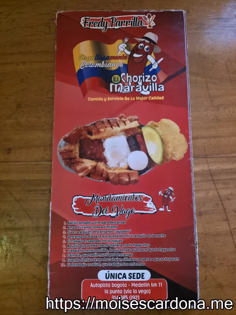 Fredy Parrilla - El Chorizo Maravilla - 01